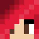 Download Free Red teen girl Skin for Minecraft image 3 Red teen girl - Girl Minecraft Skins - image 3