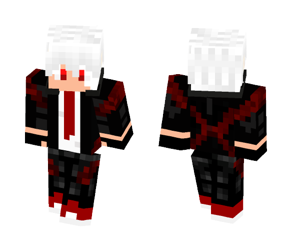 Download Free Tokyo Goul Skin for Minecraft image 1 Tokyo Goul - Male Minecraft Skins - image 1