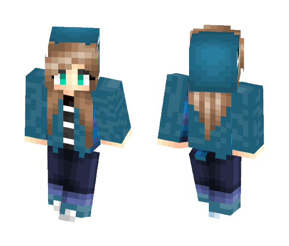 Squid Girl - Girl Minecraft Skins - image 1