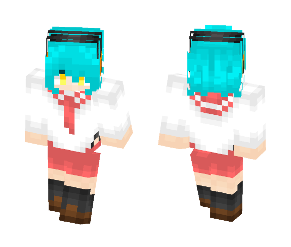 Download Free Reki (Aria of the Scarlet Ammo) Skin for Minecraft image 1 Reki (Aria of the Scarlet Ammo) - Female Minecraft Skins - image 1