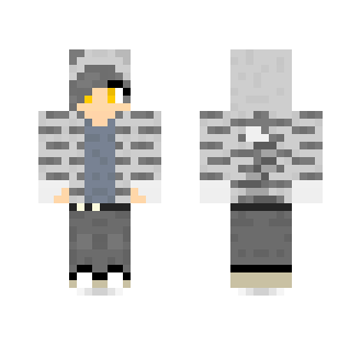 silver tabby hoodie