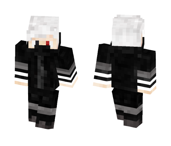 Kaneki Tokyo Ghoul - Male Minecraft Skins - image 1