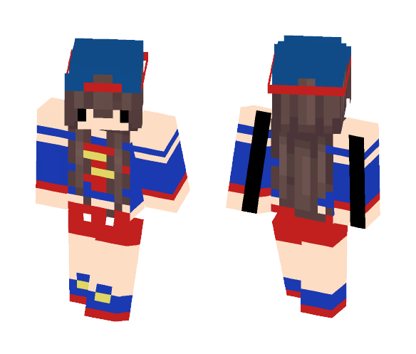 SuperChibiiiiiiiii | Supergirl - Female Minecraft Skins - image 1