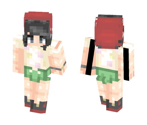 Sun and Moon (Pokemon!) | Akhali - Female Minecraft Skins - image 1