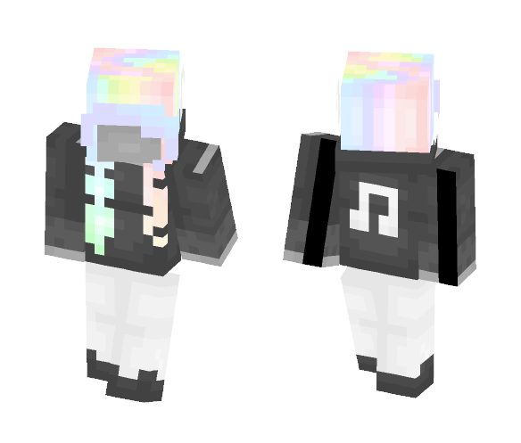 Music || My OC || яуии - Female Minecraft Skins - image 1