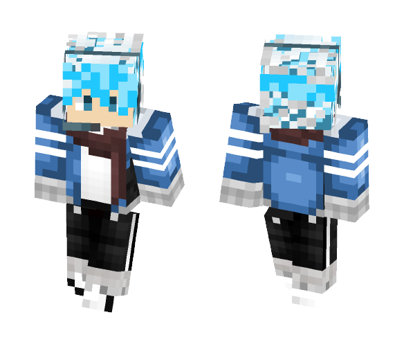 Yoga`s The Ice Boy - Boy Minecraft Skins - image 1
