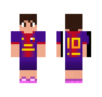 Barcelona Soccer Jersey - Male Minecraft Skins - image 2
