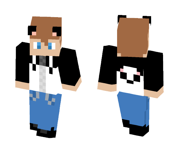 Male Panda Hoodie Request - Male Minecraft Skins - image 1