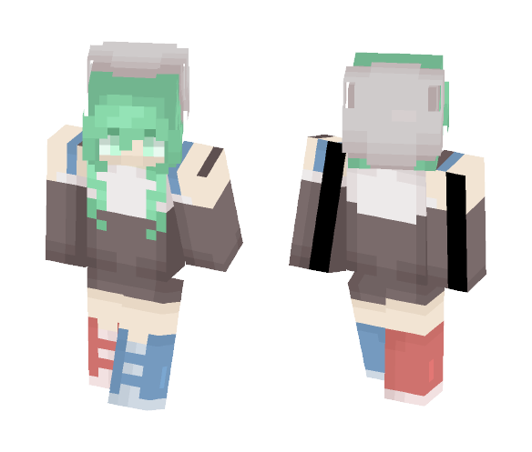 _Demz | Gitty Green | - Female Minecraft Skins - image 1
