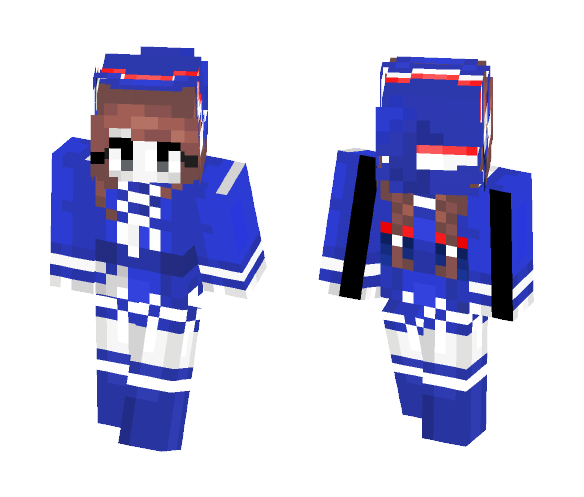 Wadanohara - Female Minecraft Skins - image 1