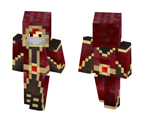 Sam Adhorrent Robes - Male Minecraft Skins - image 1