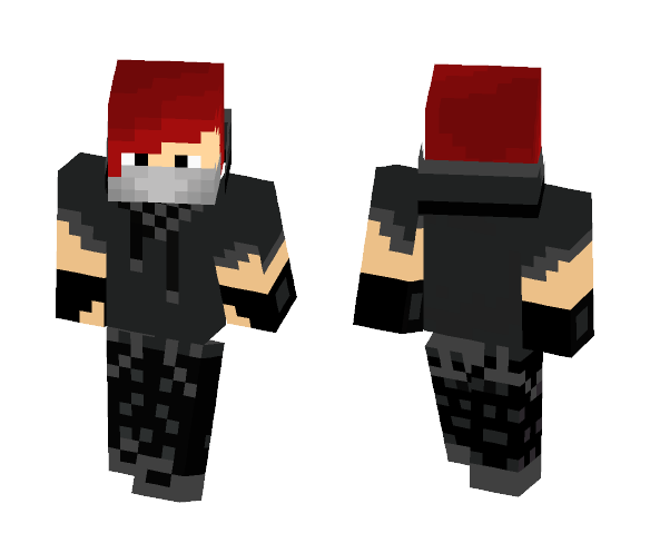 Sam Adhorrent Gray hoodie - Male Minecraft Skins - image 1
