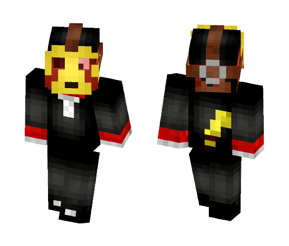 CreepsMCPasta Halloween edit V3 - Halloween Minecraft Skins - image 1