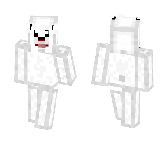 Woof! Toby Fox annoying dog skin - Dog Minecraft Skins - image 1