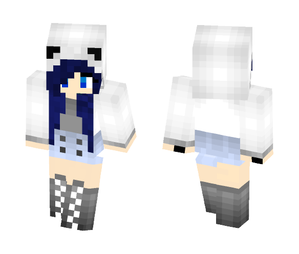 YAAA PANDA PANDA PANDA - Female Minecraft Skins - image 1