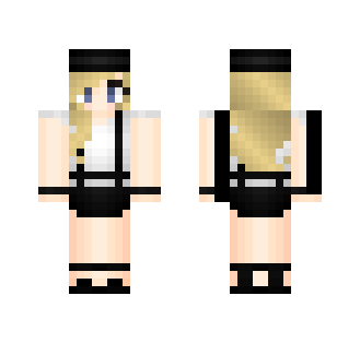 Cage Suspender Skirt Girl