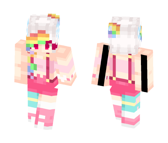 A late Pride Skin + Art~ - Female Minecraft Skins - image 1