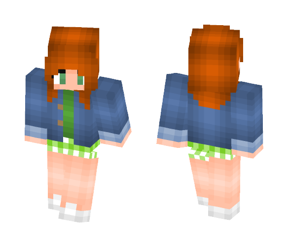 -Hallie Parker- - Female Minecraft Skins - image 1