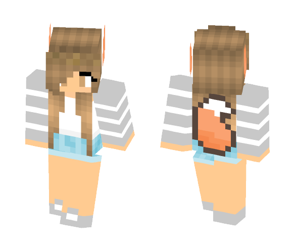 My Skin Werewolve- My Spring Skin - Female Minecraft Skins - image 1