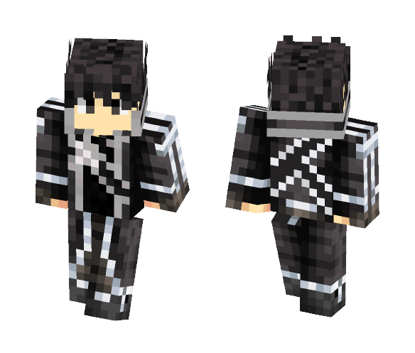 Kirito Skin - Male Minecraft Skins - image 1