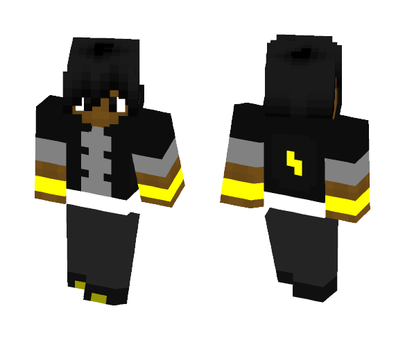 lightning pleb - Male Minecraft Skins - image 1