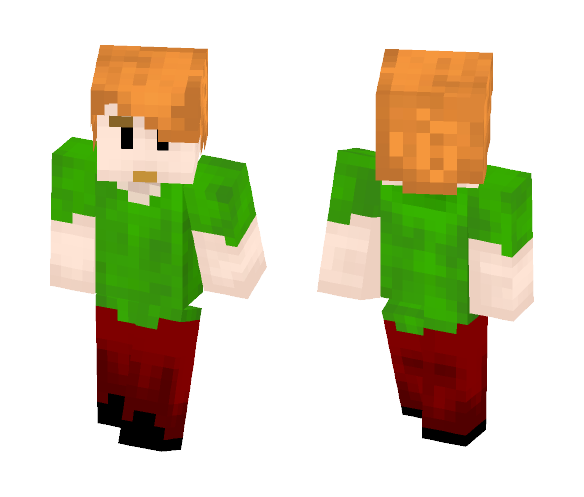 Shaggy alt hair test - Male Minecraft Skins - image 1