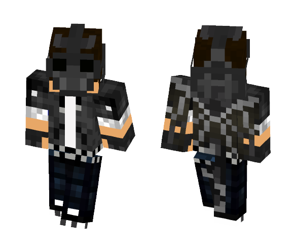 Husk The Dragon Boy - Boy Minecraft Skins - image 1