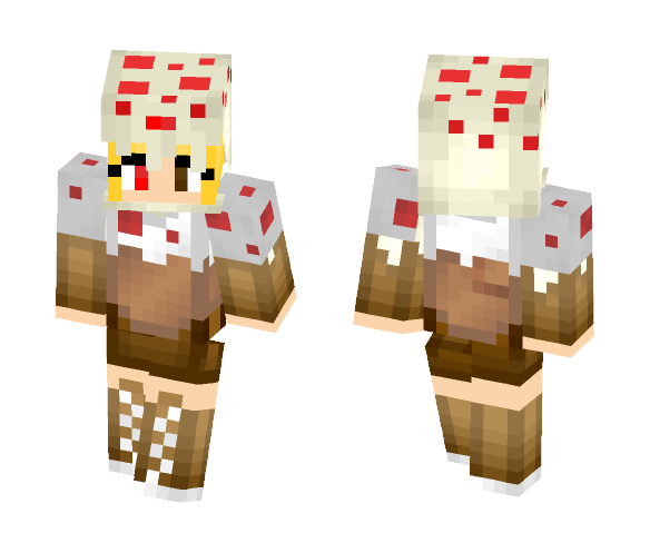 Wanna Be Cake Team? - Female Minecraft Skins - image 1