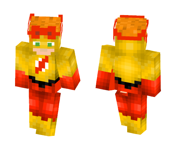 Kid Flash - Male Minecraft Skins - image 1