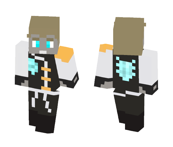 Zane Titanum From Ninjago - Male Minecraft Skins - image 1