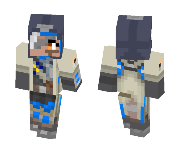 Overwatch Ana Amari - Female Minecraft Skins - image 1