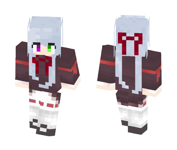 Yuno Gasai [Personal-edit] - Male Minecraft Skins - image 1