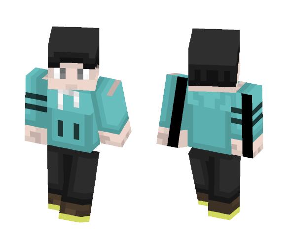 Download Free Ken Kaneki (Tokyo Ghoul) Skin for Minecraft image 1 Ken Kaneki (Tokyo Ghoul) - Male Minecraft Skins - image 1