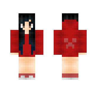 Red Gamer ~Scartha~ - Female Minecraft Skins - image 2