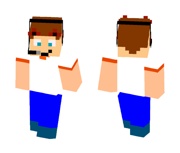 MrPillerman's Go!Animate Avatar - Male Minecraft Skins - image 1
