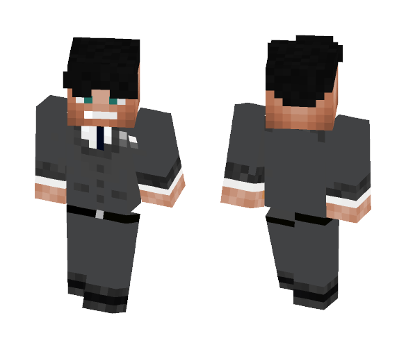 Napoleon Solo Spy - Male Minecraft Skins - image 1