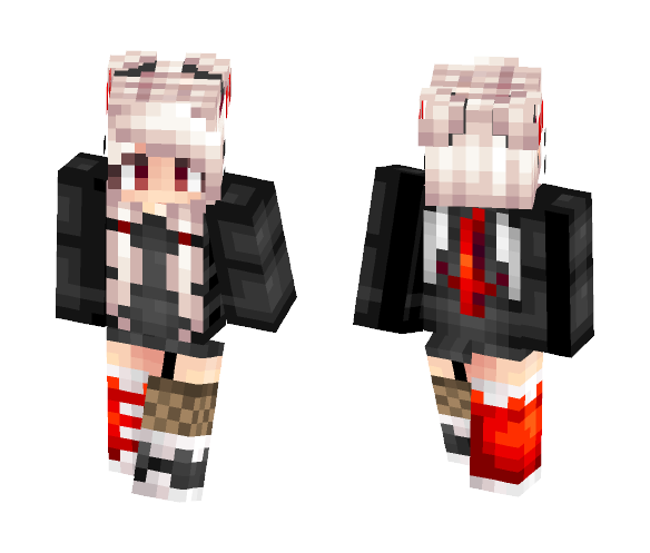 ❧I Support Hungerstruck!❧ - Female Minecraft Skins - image 1