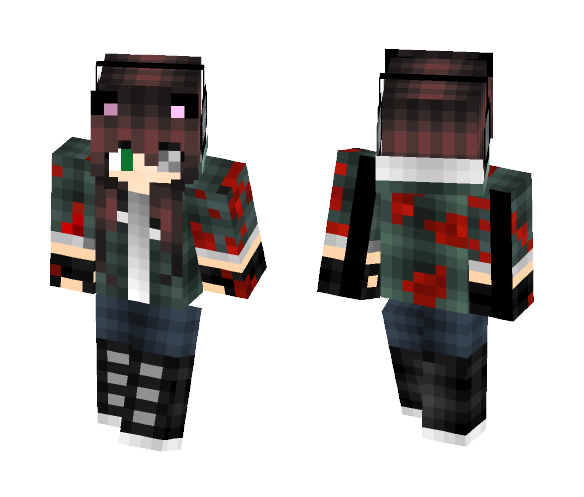 creepypasta clockwork - Female Minecraft Skins - image 1