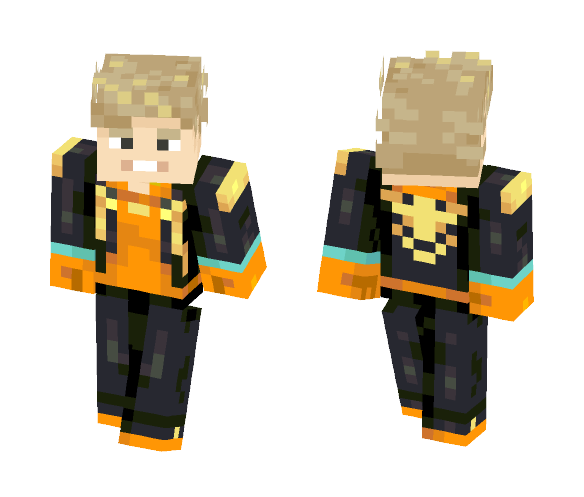 Spark (Pokemon GO) - Male Minecraft Skins - image 1