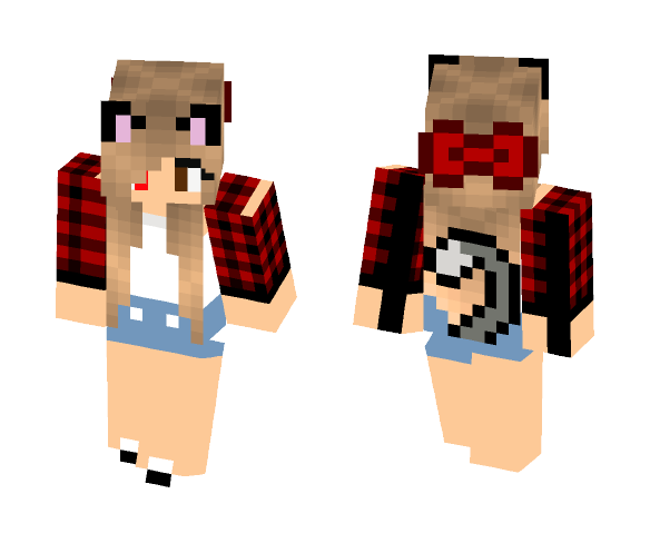 kitty girl - Girl Minecraft Skins - image 1