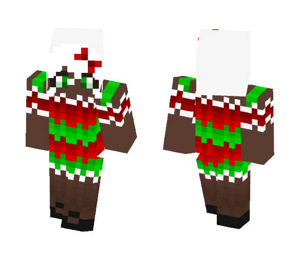 Roz ~ Gingerbread girl - Girl Minecraft Skins - image 1