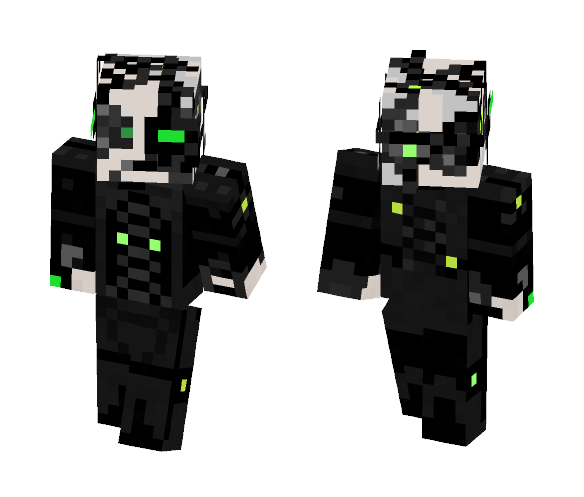 Download Free Q'acheq of Borg skin Skin for Minecraft image 1 Q'acheq of Borg skin - Male Minecraft Skins - image 1
