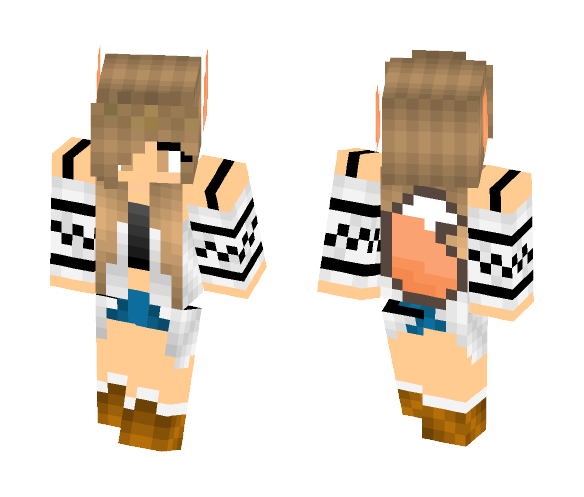 Download Free My Werewolve skin- My Autumn Skin Skin for Minecraft image 1 My Werewolve skin- My Autumn Skin - Female Minecraft Skins - image 1