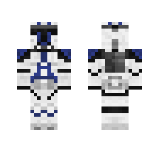 501st Clone Trooper (Spacesuit) - Male Minecraft Skins - image 2