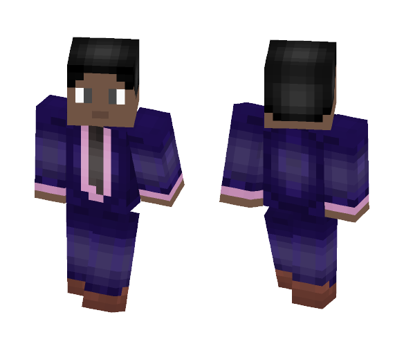 Jack Nickel [Navy Suit] - Male Minecraft Skins - image 1