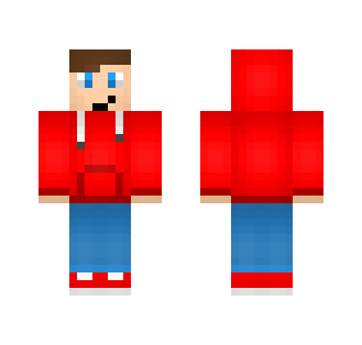 Boy with Red hoodie
