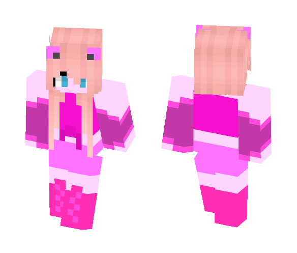 Jigglypuff Girl! Pokemon - Female Minecraft Skins - image 1