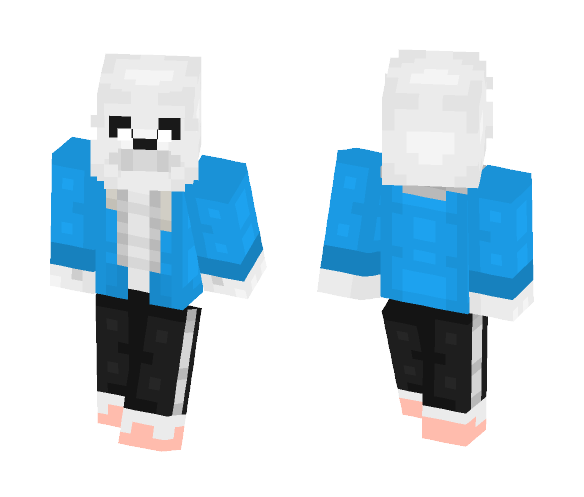 Undertale - Sans - Male Minecraft Skins - image 1