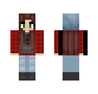 Plaid Shirt and a Vest
