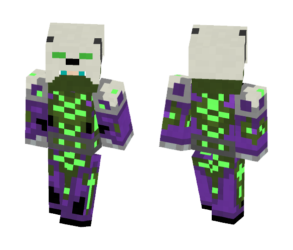 Warlock Tier 2 Human - Interchangeable Minecraft Skins - image 1